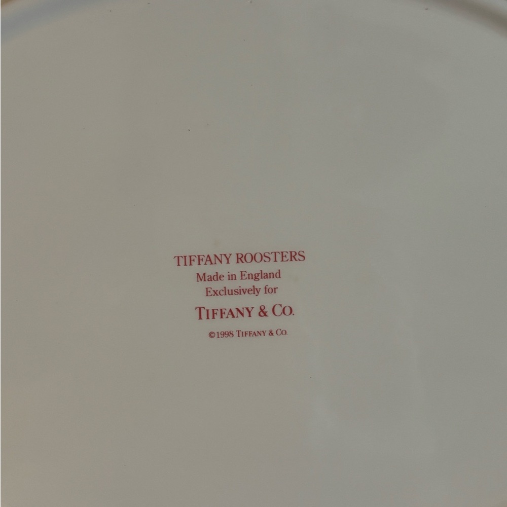 Tiffany & Co Rooster Platter 1998 - Picture 4 of 4